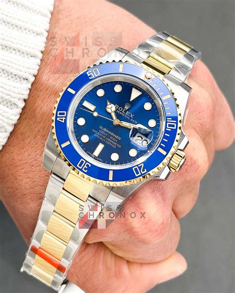 rolex submariner two tone 41mm.